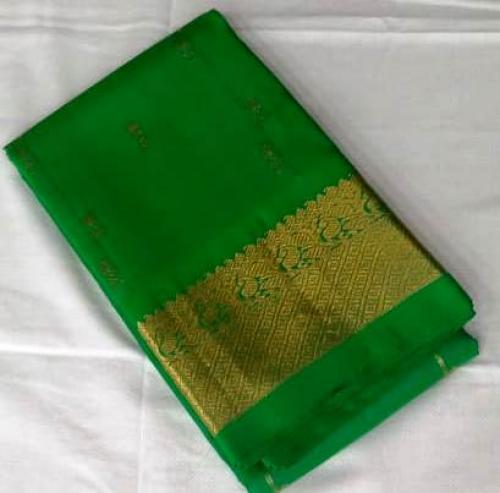THIRUBHUVANAM PURE ZARI SILK SAREE 550MTS